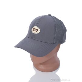 Кепка для чоловіків Літо 29-06 grey (5 шт. р.сітка56-59) "TUZZI" недорого оптом від прямого постачальника