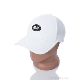 Кепка для чоловіків Літо 29-06 white (5 шт. р.сітка56-59) "TUZZI" недорого оптом від прямого постачальника
