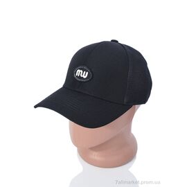 Кепка для чоловіків Літо 29-06 black old (5 шт. р.сітка56-59) "TUZZI" недорого оптом від прямого постачальника