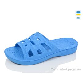Фотография Шлепки женские облегченные Лето N60 блакитний (6 пар р.36-41) "Lot Shoes" недорого оптом от прямого поставщика
