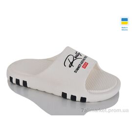 Фотография Шлепки женские облегченные Лето DS71 білий (8 пар р.36-41) "Крок" недорого оптом от прямого поставщика