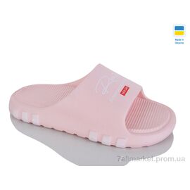 Фотография Шлепки женские облегченные Лето DS71 персиковий (8 пар р.36-41) "Крок" недорого оптом от прямого поставщика