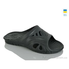 Шльопанці чоловічі пляжні Літо Мяч хакі (8 пар р.41-45) "Крок" недорого оптом від прямого постачальника