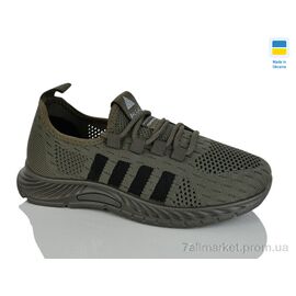 Сліпони дитячі без шнурків Літо 731 хакі (10 пар р.36-40) "Крок" недорого оптом від прямого постачальника