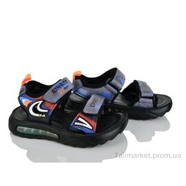 Фотография Сандалии детские летние Лето XF01-GG2464-2D (8 пар р.27-31) "Xifa kids" недорого оптом от прямого поставщика