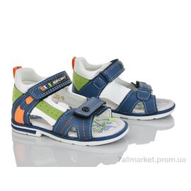 Фотография Сандалии детские летние Лето XF01-YF2202-1B (8 пар р.20-25) "Xifa kids" недорого оптом от прямого поставщика