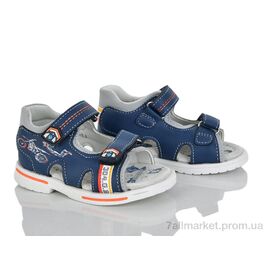 Фотография Сандалии детские летние Лето XF01-YF204-1J (8 пар р.21-26) "Xifa kids" недорого оптом от прямого поставщика