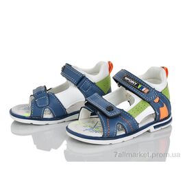 Фотография Сандалии детские летние Лето XF01-YF2200-1B (8 пар р.20-25) "Xifa kids" недорого оптом от прямого поставщика