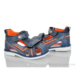 Фотография Сандалии детские летние Лето XF01-YF931-1L (8 пар р.21-26) "Xifa kids" недорого оптом от прямого поставщика