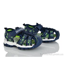 Фотография Сандалии детские летние Лето XF01-GY2422-1B (8 пар р.21-26) "Xifa kids" недорого оптом от прямого поставщика