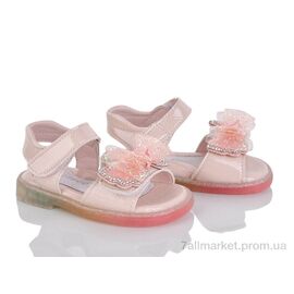 Фотография Босоножки детские летние Лето XF01-HJ673-1F (8 пар р.17-21) "Xifa kids" недорого оптом от прямого поставщика