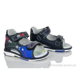 Фотография Сандалии детские летние Лето XF01-YF732-1B (8 пар р.19-24) "Xifa kids" недорого оптом от прямого поставщика