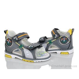 Фотография Сандалии детские летние Лето XF01-YF2202-1D (8 пар р.20-25) "Xifa kids" недорого оптом от прямого поставщика