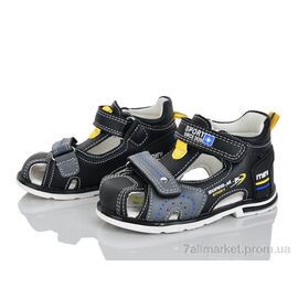 Фотография Сандалии детские летние Лето XF01-YF2198-1A (8 пар р.21-26) "Xifa kids" недорого оптом от прямого поставщика