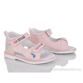 Фотография Босоножки детские летние Лето XF01-FG2378-2F (8 пар р.26-31) "Xifa kids" недорого оптом от прямого поставщика