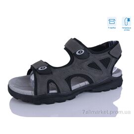 Сандалії чоловічі літні Літо F26-2 (8 пар р.41-46) "Hongquan" недорого оптом від прямого постачальника