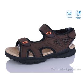 Сандалії чоловічі літні Літо F26-3 (8 пар р.41-46) "Hongquan" недорого оптом від прямого постачальника