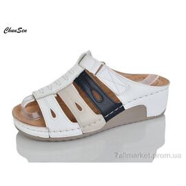 Фотография Шлепки женские облегченные Лето XW8908-3 (8 пар р.37-42) "Chunsen" недорого оптом от прямого поставщика