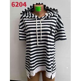 футболка жіноча 6204 white р.50-56 "VERJINIA" недорого оптом від прямого постачальника