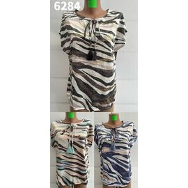 футболка жіноча 6284 navy р.48-58 "VERJINIA" недорого оптом від прямого постачальника