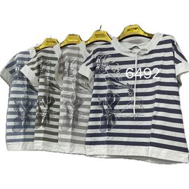 футболка жіноча 6492 khaki р.48-58 "VERJINIA" недорого оптом від прямого постачальника