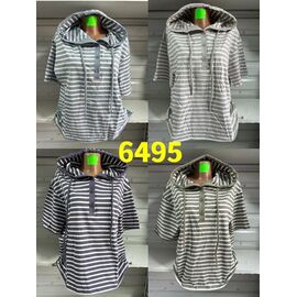 футболка жіноча 6495 l.blue р.48-58 "VERJINIA" недорого оптом від прямого постачальника