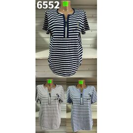 футболка жіноча 6552 l.blue р.50-56 "VERJINIA" недорого оптом від прямого постачальника