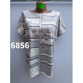 футболка жіноча 6856 grey р.48-56 "VERJINIA" недорого оптом від прямого постачальника