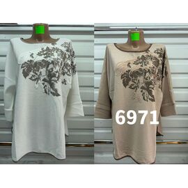 Светр жіночий 6971 beige р.50-56 "VERJINIA" недорого оптом від прямого постачальника