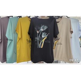 футболка жіноча G3 yellow р.2XL-5XL "VERJINIA" недорого оптом від прямого постачальника