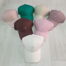 Кепка жіноча літня CN2736 mix р.56-58 "SELFI" недорого оптом від прямого постачальника