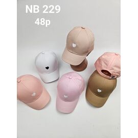 Фотография Кепка детская летняя на девочку NB229 mix р.48 "SELFI" недорого оптом от прямого поставщика