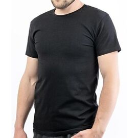 Фотография Футболка мужская AL29 black р.2XL-6XL "Алия" недорого оптом от прямого поставщика