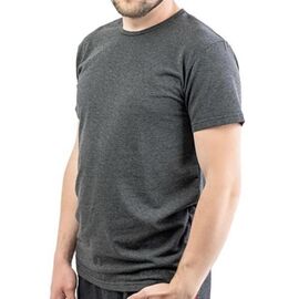 Фотография Футболка мужская AL30 grey р.2XL-6XL "Алия" недорого оптом от прямого поставщика