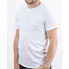 Фотография Футболка мужская AL31 white р.2XL-6XL "Алия" недорого оптом от прямого поставщика