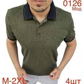 Фотография Футболка мужская ND1012-0126 khaki р.M-2XL "EMRE" недорого оптом от прямого поставщика