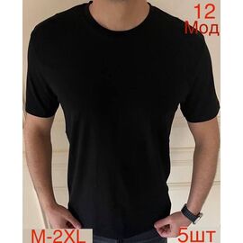Фотография Футболка мужская ND1023-12 black р.M-2XL "EMRE" недорого оптом от прямого поставщика