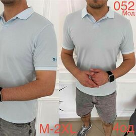 Фотография Футболка мужская ND1024-052 l.grey р.M-2XL "EMRE" недорого оптом от прямого поставщика