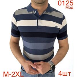 Фотография Футболка мужская ND1033-0125 d.grey р.M-2XL "EMRE" недорого оптом от прямого поставщика