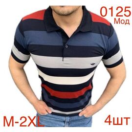 Фотография Футболка мужская ND1037-0125 blue р.M-2XL "EMRE" недорого оптом от прямого поставщика