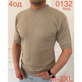 Фотография Футболка мужская ND1047-0132 beige р.M-2XL "EMRE" недорого оптом от прямого поставщика