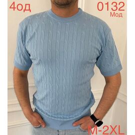 Фотография Футболка мужская ND1051-0132 l.blue р.M-2XL "EMRE" недорого оптом от прямого поставщика