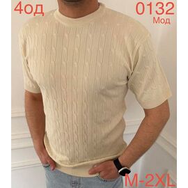 Фотография Футболка мужская ND1052-0132 l.beige р.M-2XL "EMRE" недорого оптом от прямого поставщика