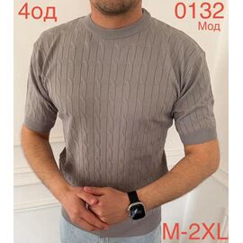 Фотография Футболка мужская ND1053-0132 grey р.M-2XL "EMRE" недорого оптом от прямого поставщика