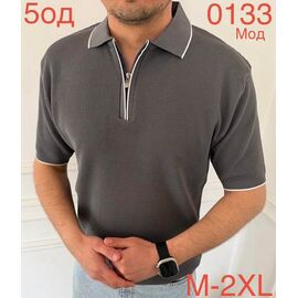 Фотография Футболка мужская ND1058-0133 d.grey р.M-2XL "EMRE" недорого оптом от прямого поставщика