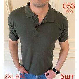 Футболка чоловіча ND1075-053 khaki р.2XL-6XL "EMRE" недорого оптом від прямого постачальника