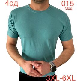 Футболка чоловіча ND1096-015 mint р.2XL-6XL "EMRE" недорого оптом від прямого постачальника