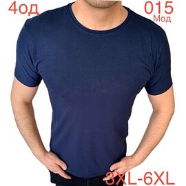 Футболка чоловіча ND1102-015 navy р.2XL-6XL "EMRE" недорого оптом від прямого постачальника