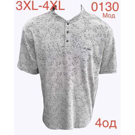 Футболка чоловіча ND1115-0130 grey р.3XL-6XL "EMRE" недорого оптом від прямого постачальника