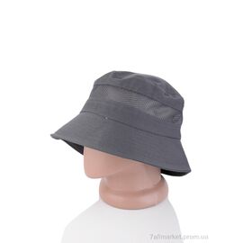 Панама чоловіча Літо 4-04 grey (5 шт. р.сітка58) "TUZZI" недорого оптом від прямого постачальника